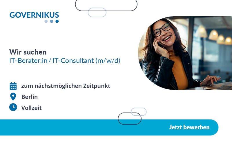 IT-Berater:in / IT-Consultant (m/w/d) (Vollzeit | Bremen / Telearbeit)